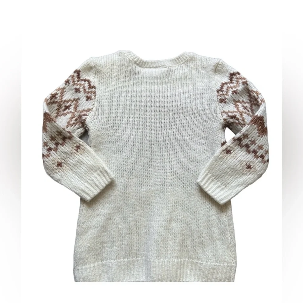 The Children’s Place Fairisle Sweater Dress | 12-18M - Picture 2 of 5